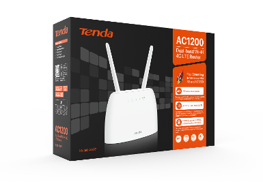 TENDA (4G07) AC1200 Dual-Band Wi-Fi 4G LTE Router
